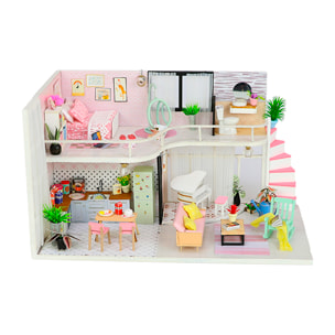 La melodía rosa de Anna. Maqueta 3D realista con gran detalle y luces led.