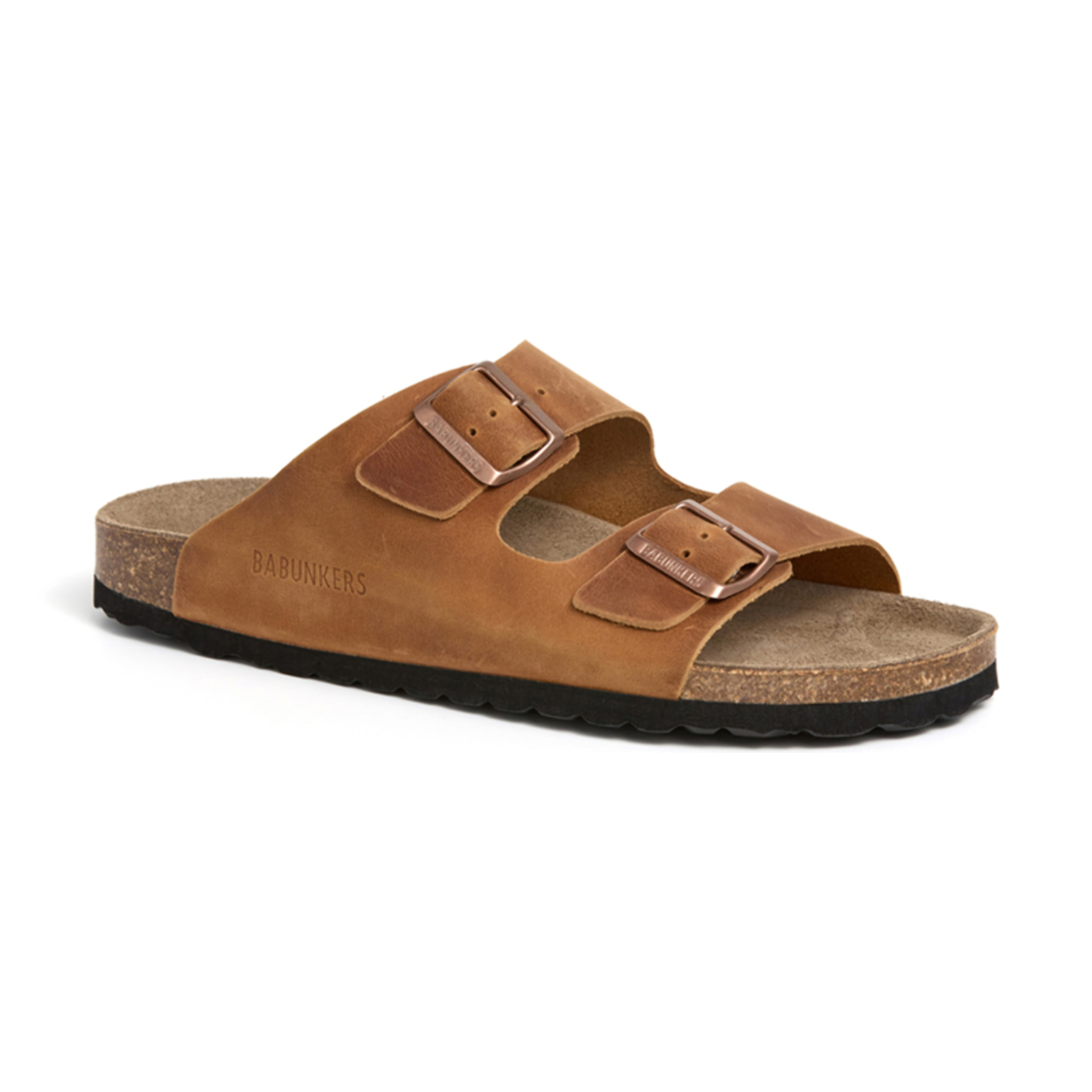 SANDALIA BABUNKERS MARRON