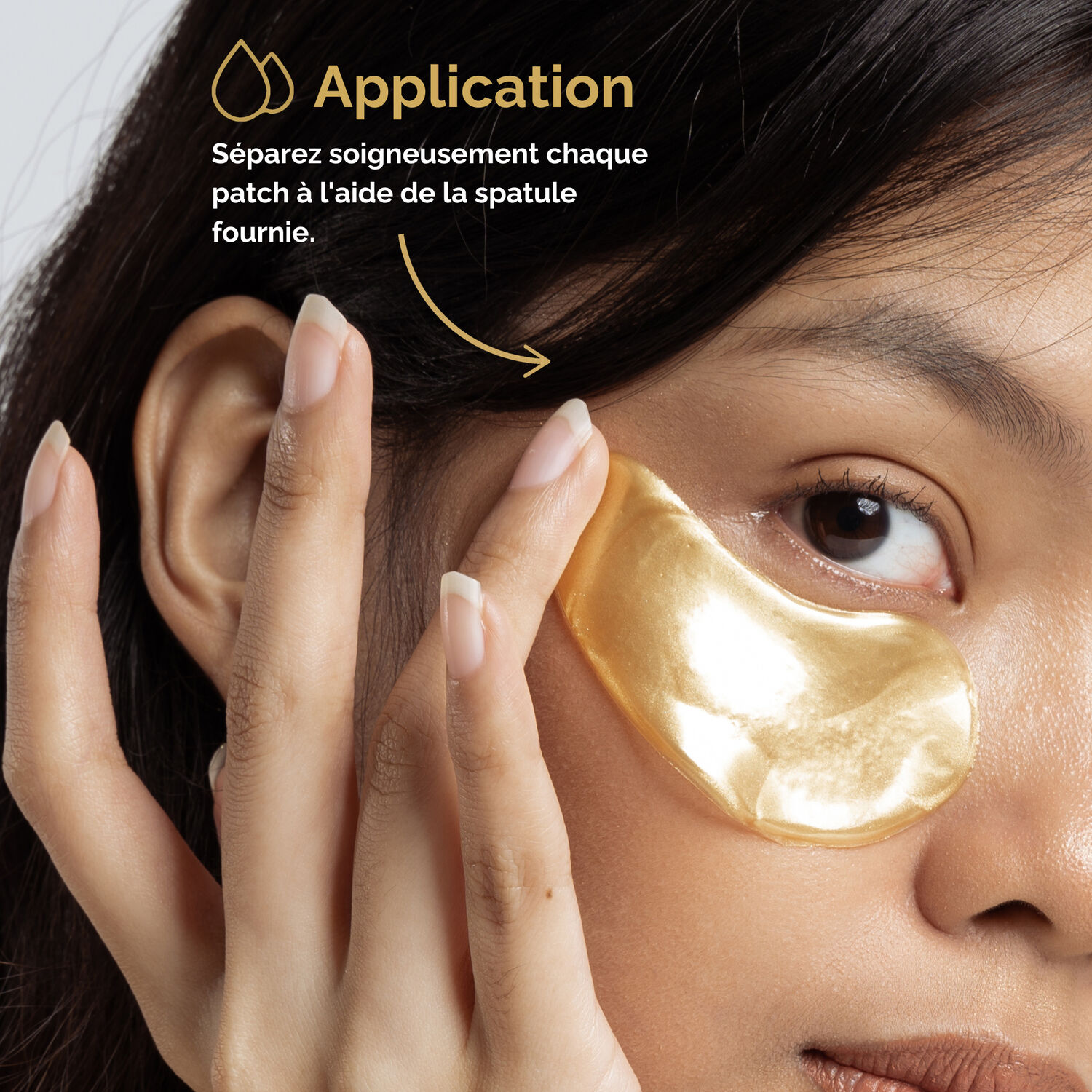 Regard d’Or  - Patchs Yeux Éclat Anti-âge 30 Paires