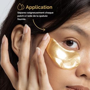 Regard d’Or  - Patchs Yeux Éclat Anti-âge 30 Paires