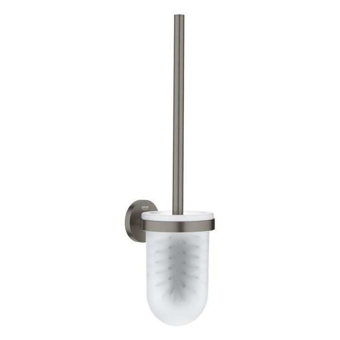 Porte-balai de WC - Hard Graphite brossé