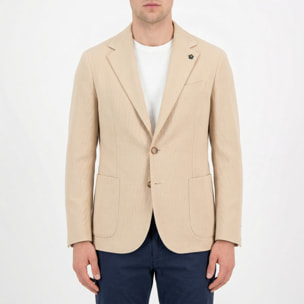 Giacca monopetto nido d'ape