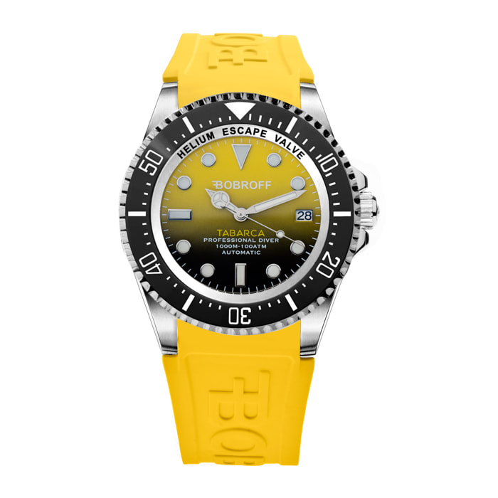 Reloj Bobroff BF0008-BFSTA Hombre Analogico Automatico con Correa de Silicona