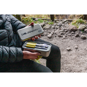 Lunch box en métal micro-ondable Sense The Journey 700ml