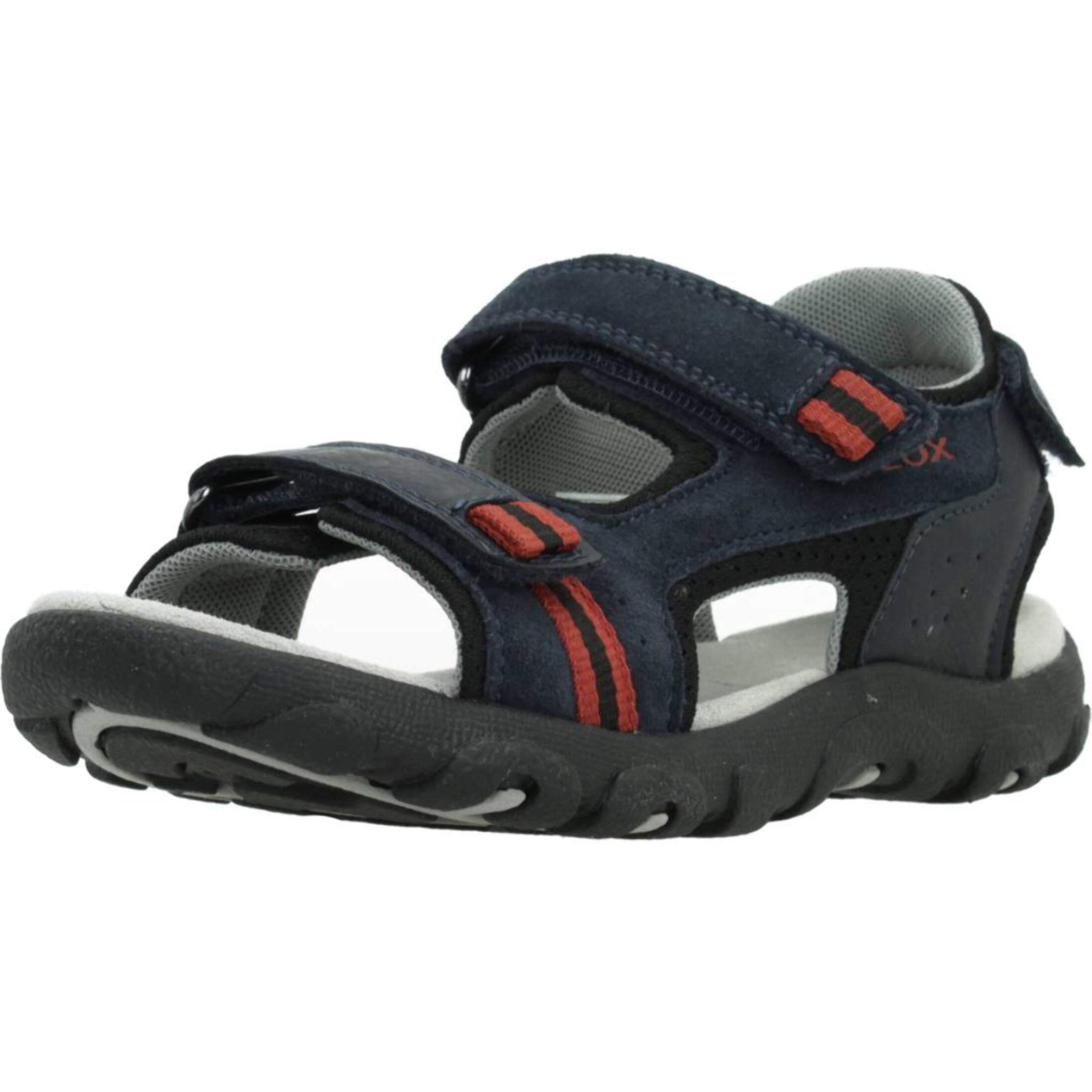 Sandalias Niño de la marca GEOX  modelo JR SANDAL STRADA A AZUL
