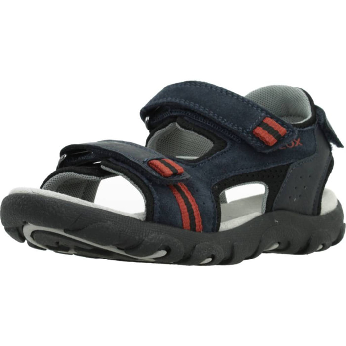 Sandalias Niño de la marca GEOX  modelo JR SANDAL STRADA A AZUL