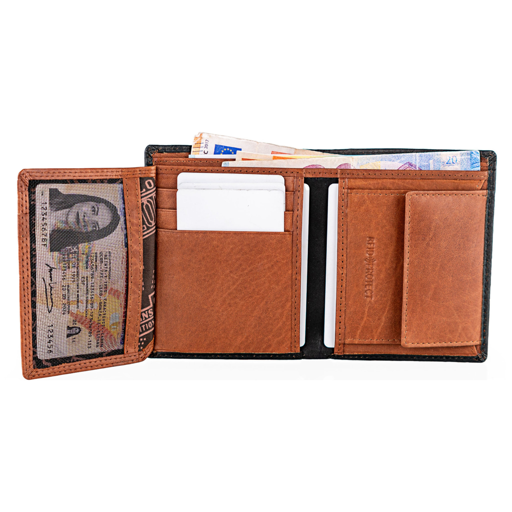 Cartera Hombre Piel Lois Dothan Negro