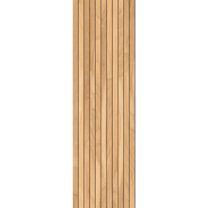 Rouleau revêtement adhésif vinyle au mètre - Sticker mural panneau de bois - CLAIR ET NOIR