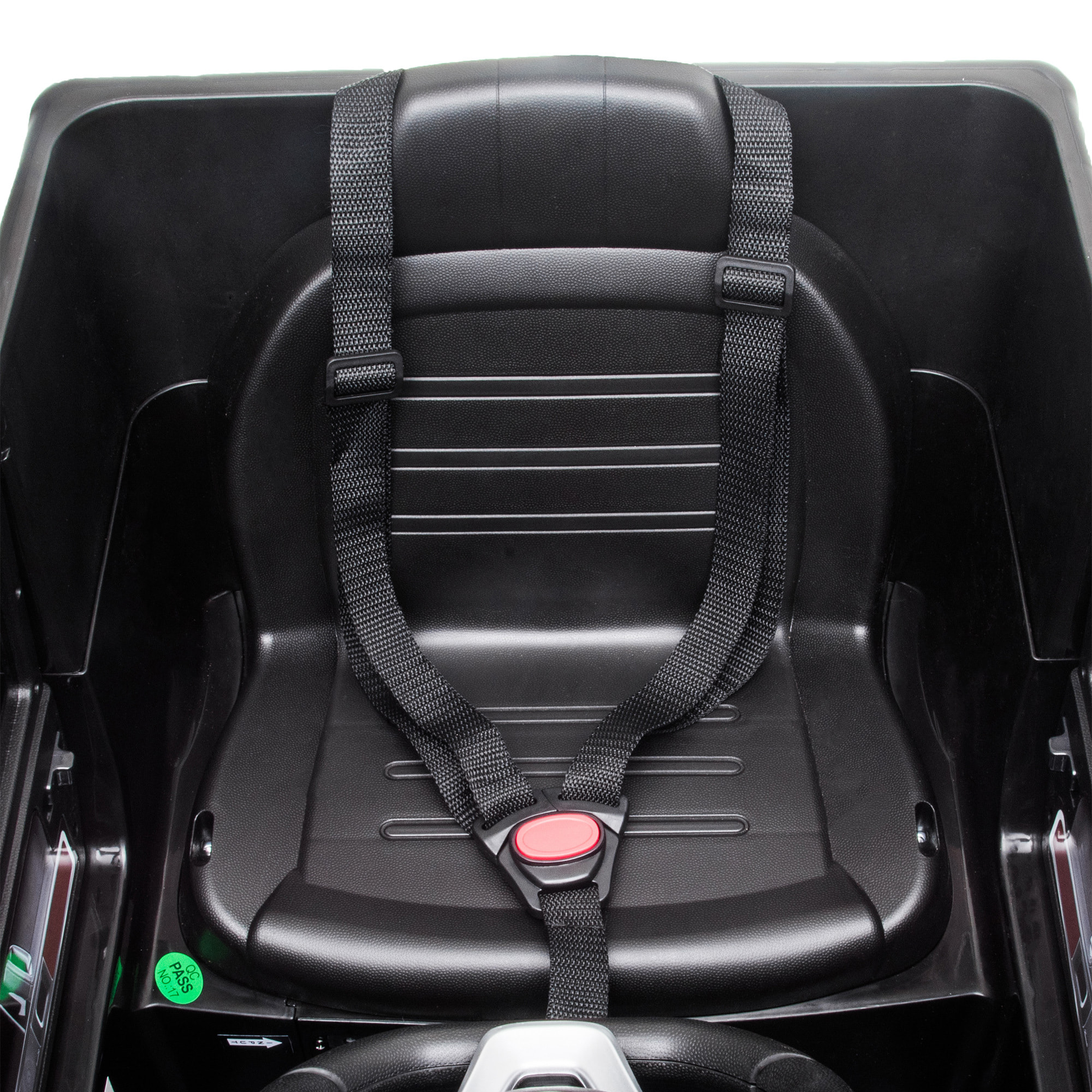 Coche Eléctrico para Niños de +3 Años BENZ G500 Todoterreno de Batería 12â€¯V Vehículo Eléctrico con Control Remoto Música Bocina Velocidad 3-5 km/h Carga 30 kg Negro