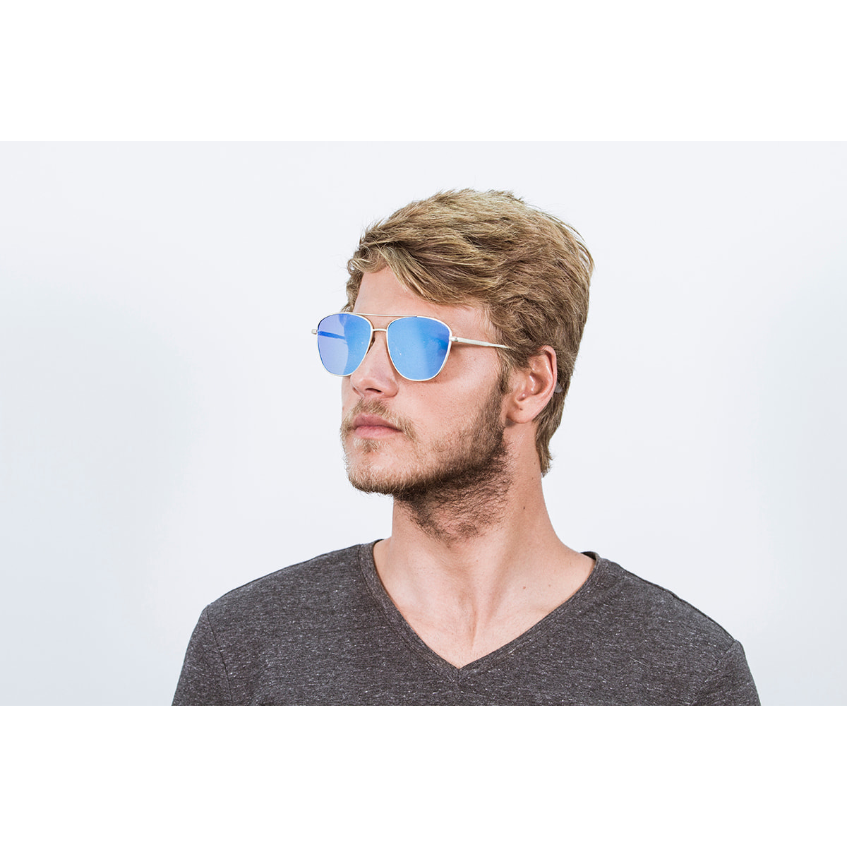 GAFAS DE SOL SUNPERS SAN FRANCISCO AVIATOR de color Azul