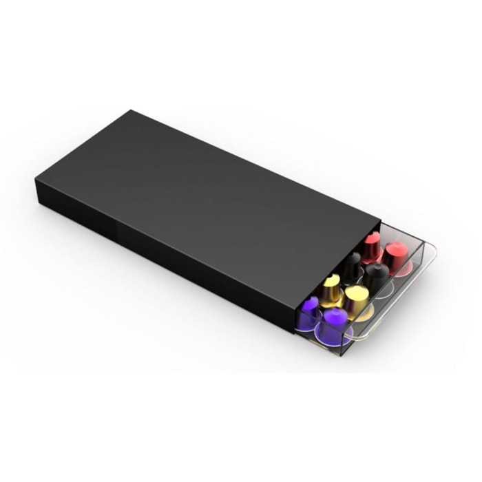 Porte dosette TAVOLA SWISS Cassetto pour 40 capsules Nespresso