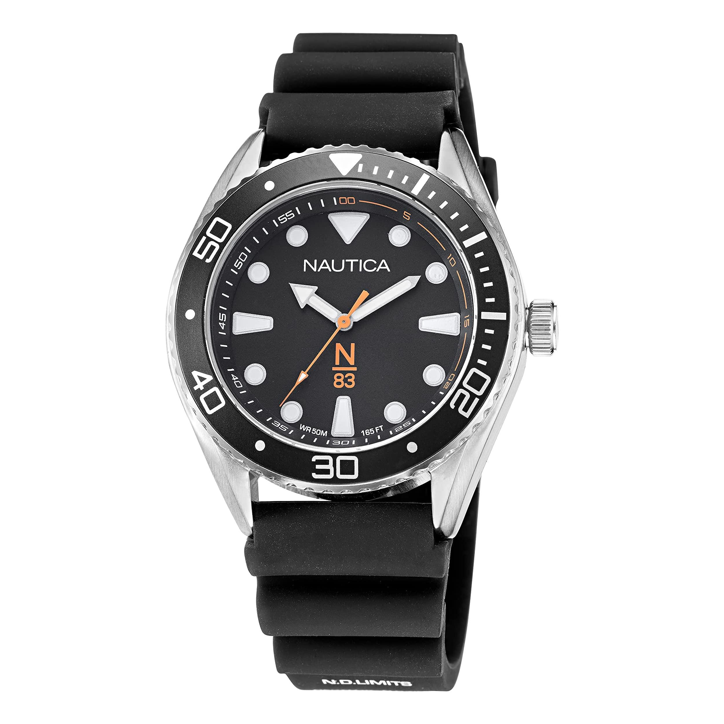 Orologio Nautica FINN WORLD Silicone Nero