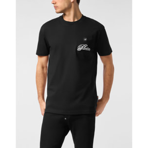 PHILIPP PLEIN T-Shirt Round Neck Ss SIGNATURE