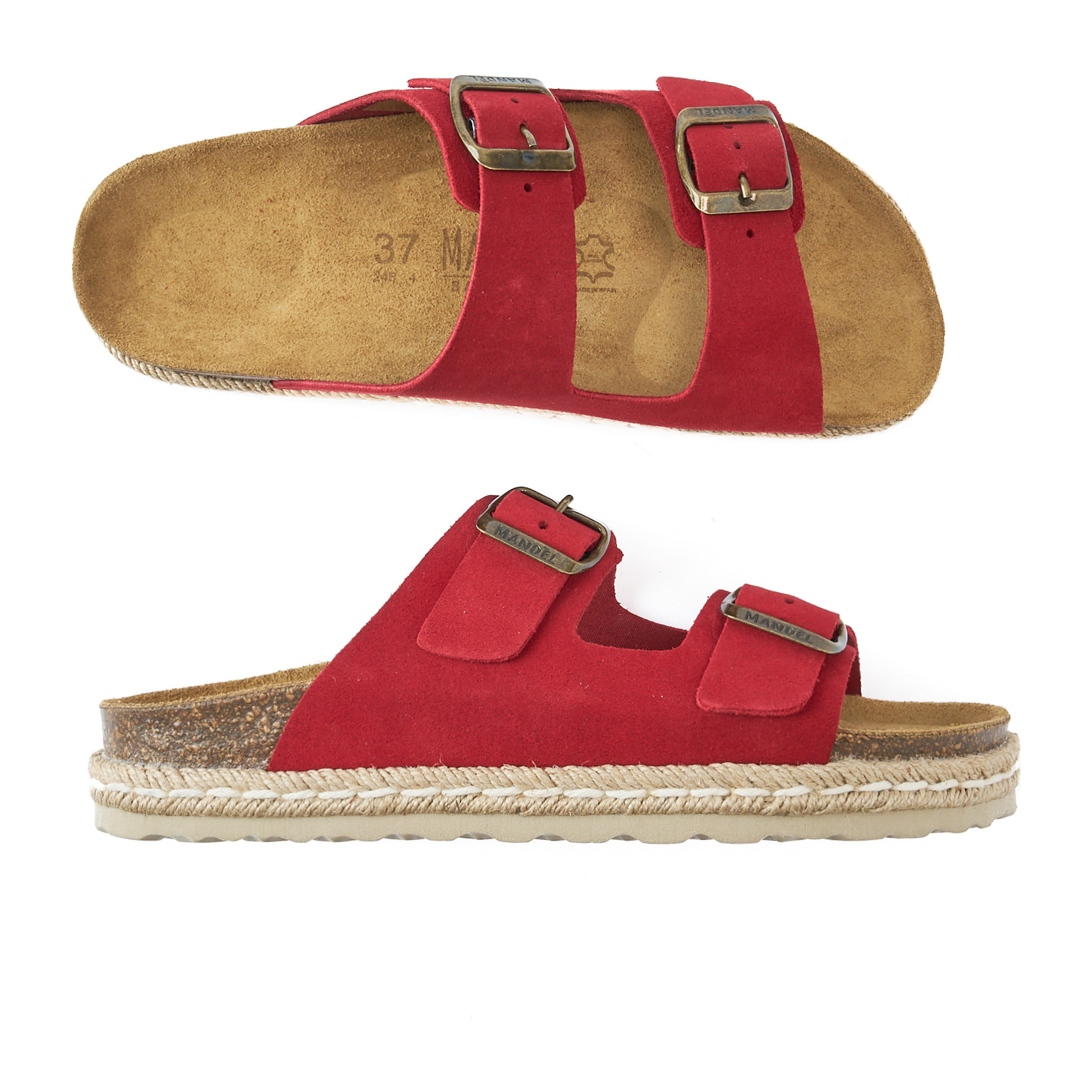 Sandalo Mandèl Rosso