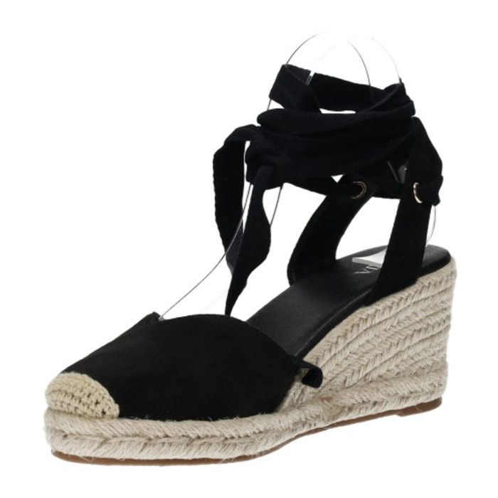 Espadrillas Donna Tata Italia Nero