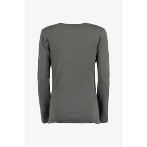 T-shirt Donna W5D365 Esercito in cotone