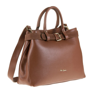 Borsa a mano da donna Made in Italy - Modello Lumina Chic - 100% pelle - 37.0 x 25.0 x 12.0 cm