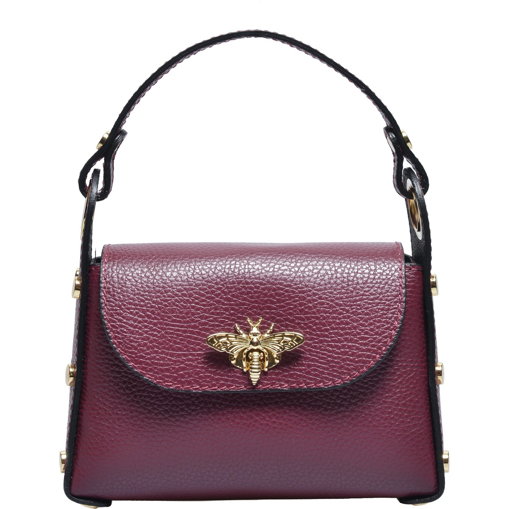 Tote Anna Luchini Bordeaux