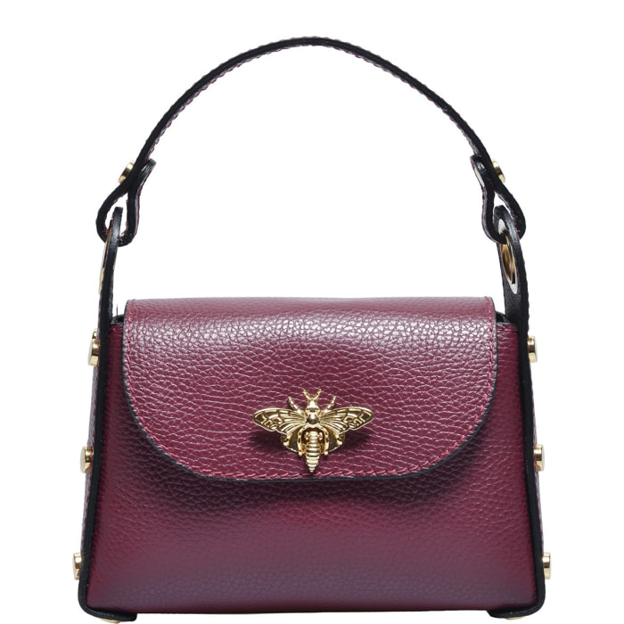 Tote Anna Luchini Bordeaux