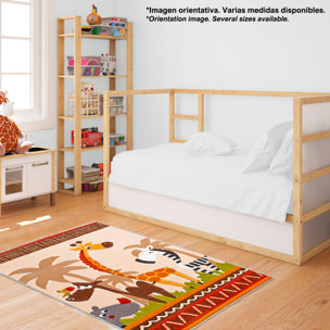Alfombra infantil de Poliester estampada 160 x 230cm