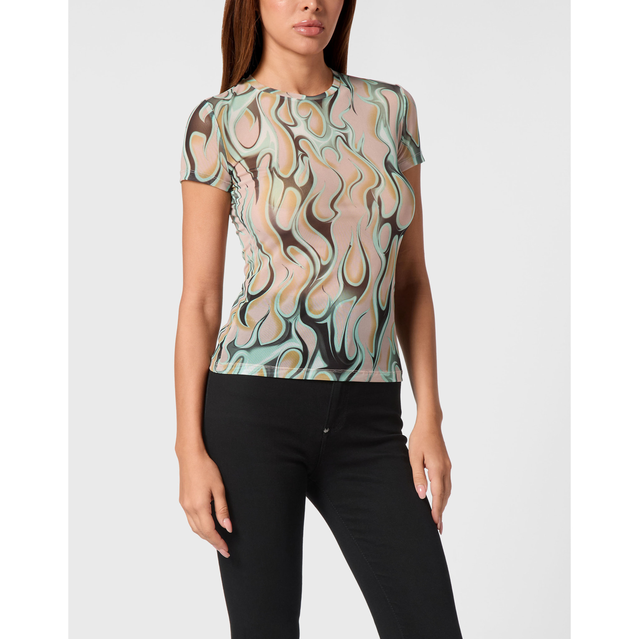 PHILIPP PLEIN Camiseta Slim Fit FLAME