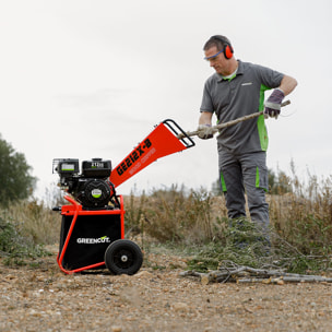 Biotrituradora con motor gasolina - Greencut GE212X-B