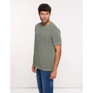 Camiseta Manga Corta Caqui - Gstin2