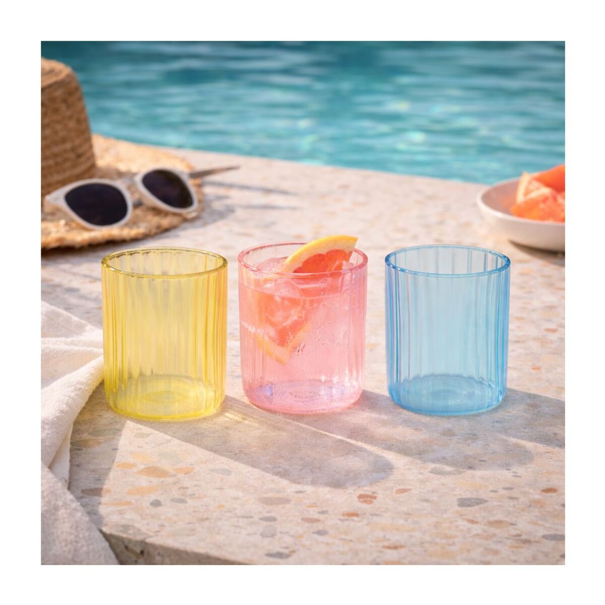 Lot de 6 verres, KYOTO