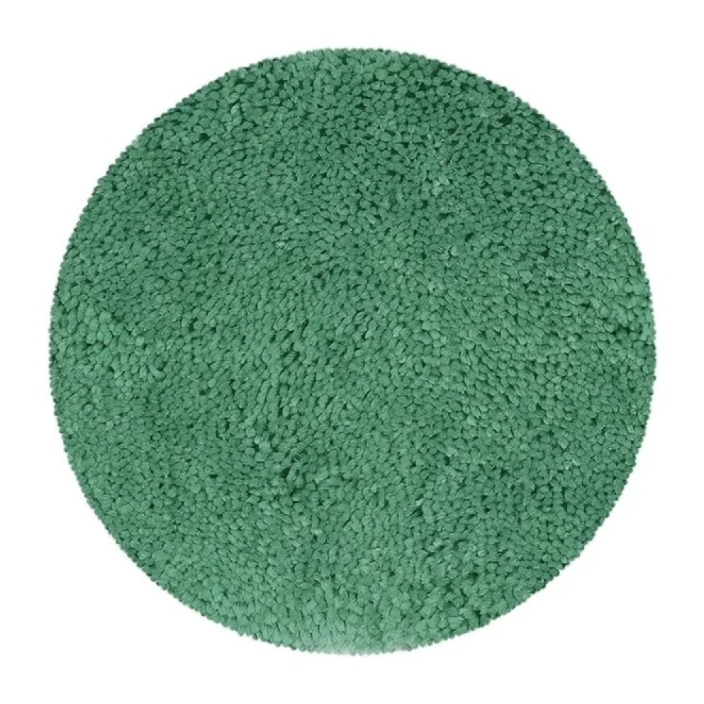 Tapis de bain rond Microfibre HIGHLAND Vert Basil Spirella