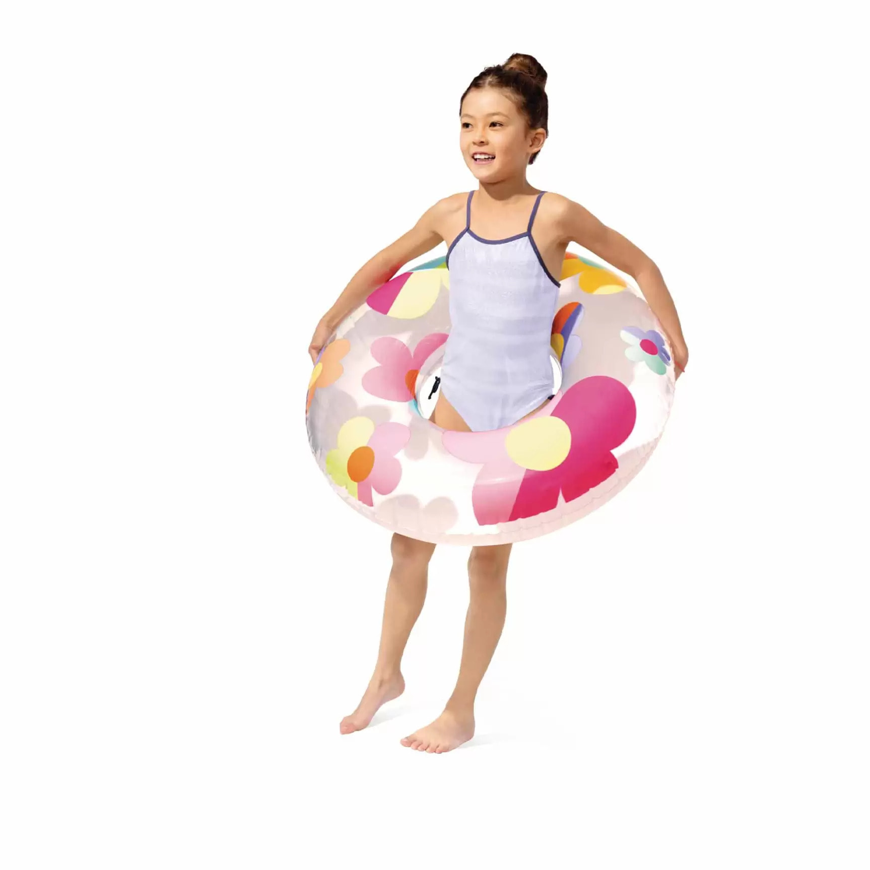 Intex 59259NP - Ciambelle Salvagenti Gonfiabili Assortiti, Cuori Fiori o Arcobaleno, 81 cm, 1 Pezzo