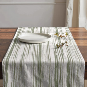Chemin de table 100 % coton Malak Coord. 50x150 cm