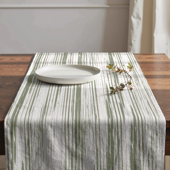 Chemin de table 100 % coton Malak Coord. 50x150 cm