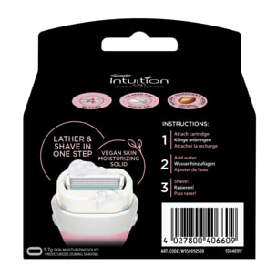 Pack de 2 - Wilkinson Intuition Ultra Moisture - Lames de rasoir pour femme - Pack de 3