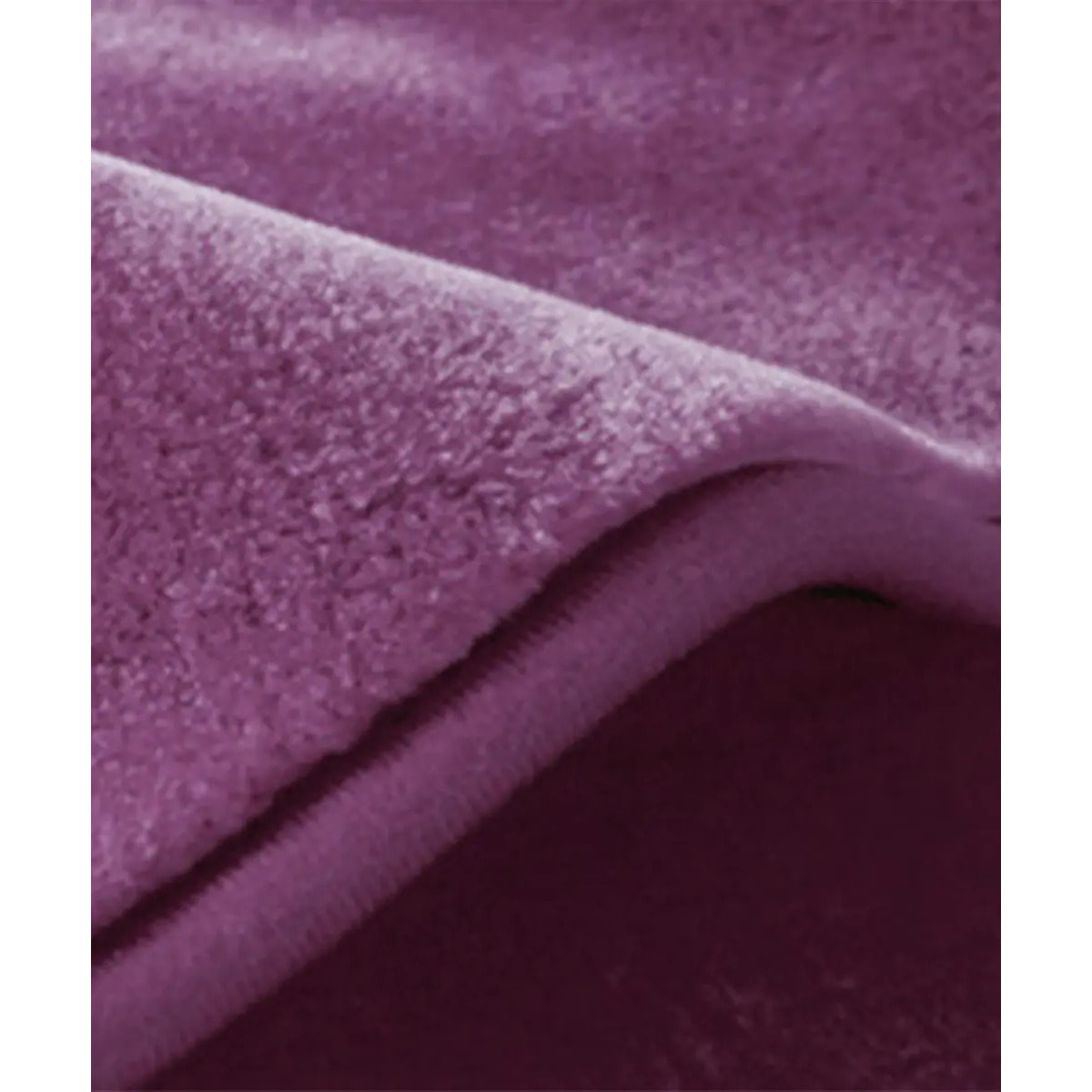 Coperta Plaid Viola Malva in tinta unita con morbido pile di poliestere