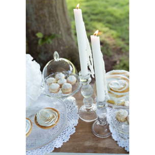 J-Line chandelier Bol - verre - transparent - large