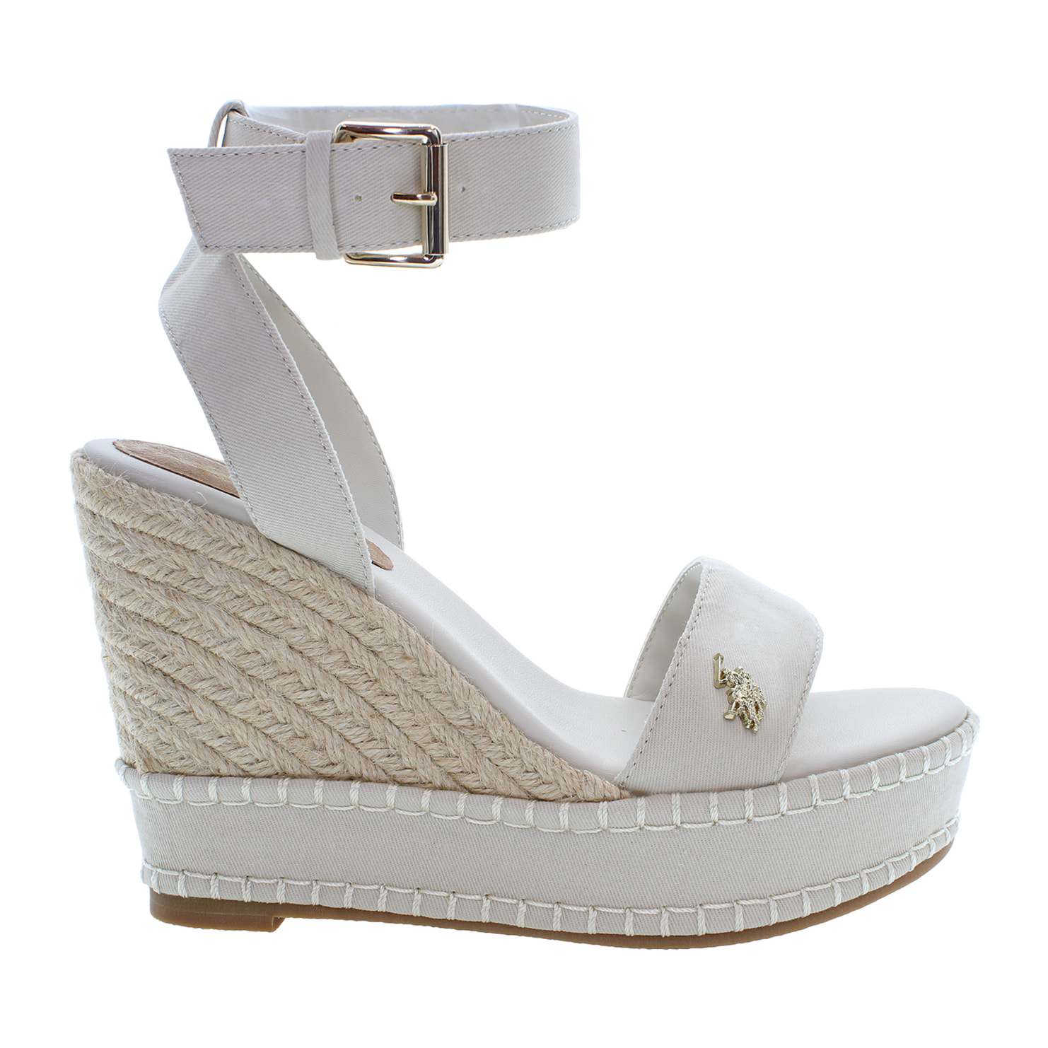 U.S. Polo Assn. - Sandali AYLIN028W/5C1 in tessuto per donna