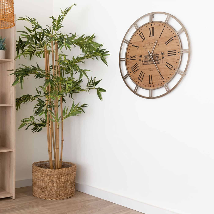 Reloj de pared blecker metal 70cm