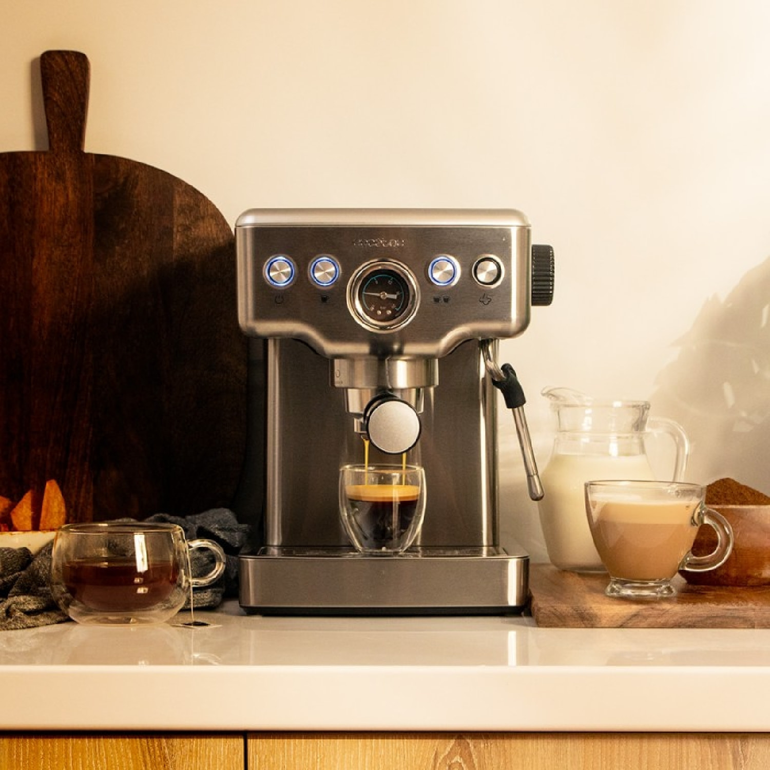 Cecotec Machine à café expresso Power Espresso 20 Barista Mini