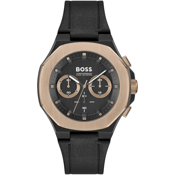 Reloj Boss 1514089 Hombre Analogico Cuarzo con Correa de Cuero