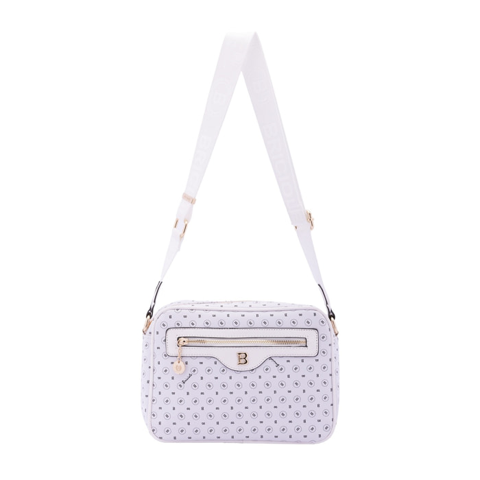Borsa a tracolla da donna - Modello False - Ecopelle - 19.0 x 26.0 x 9.0 cm