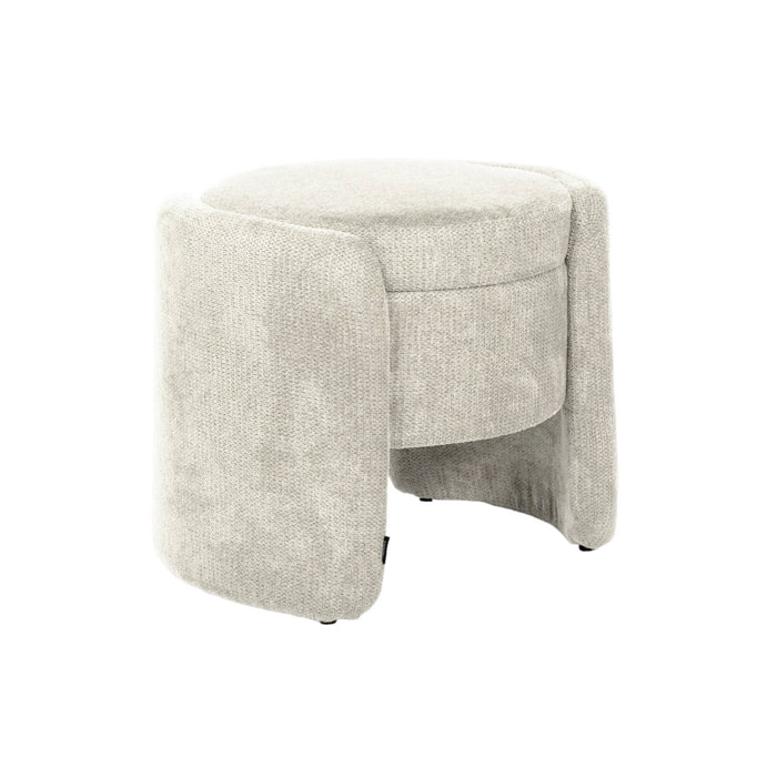 Tabouret coffre contemporain tissu KALO