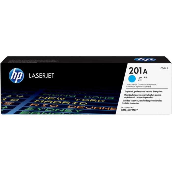 Toner HP N°201 A Cyan