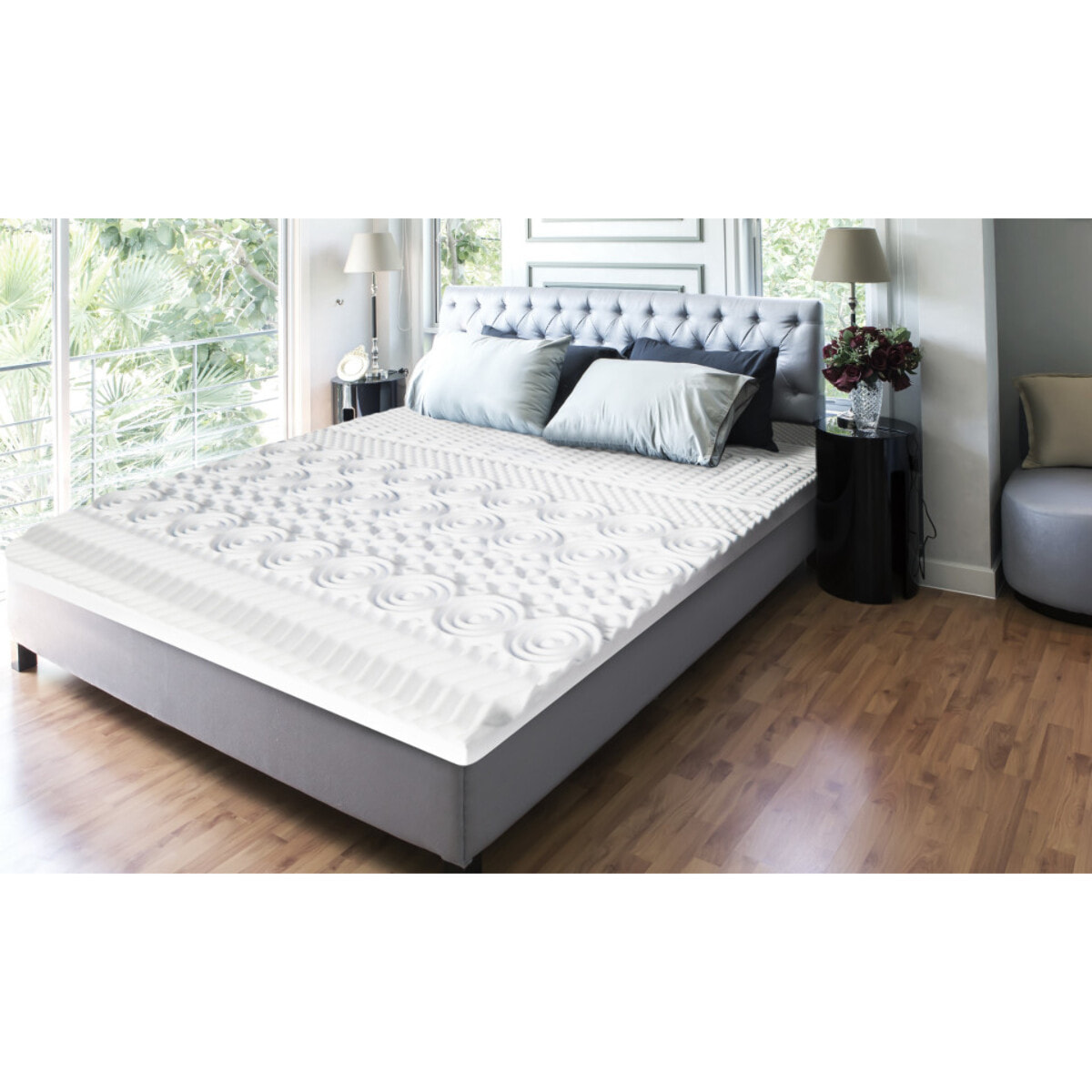 Surmatelas mémoire de forme 10 zones