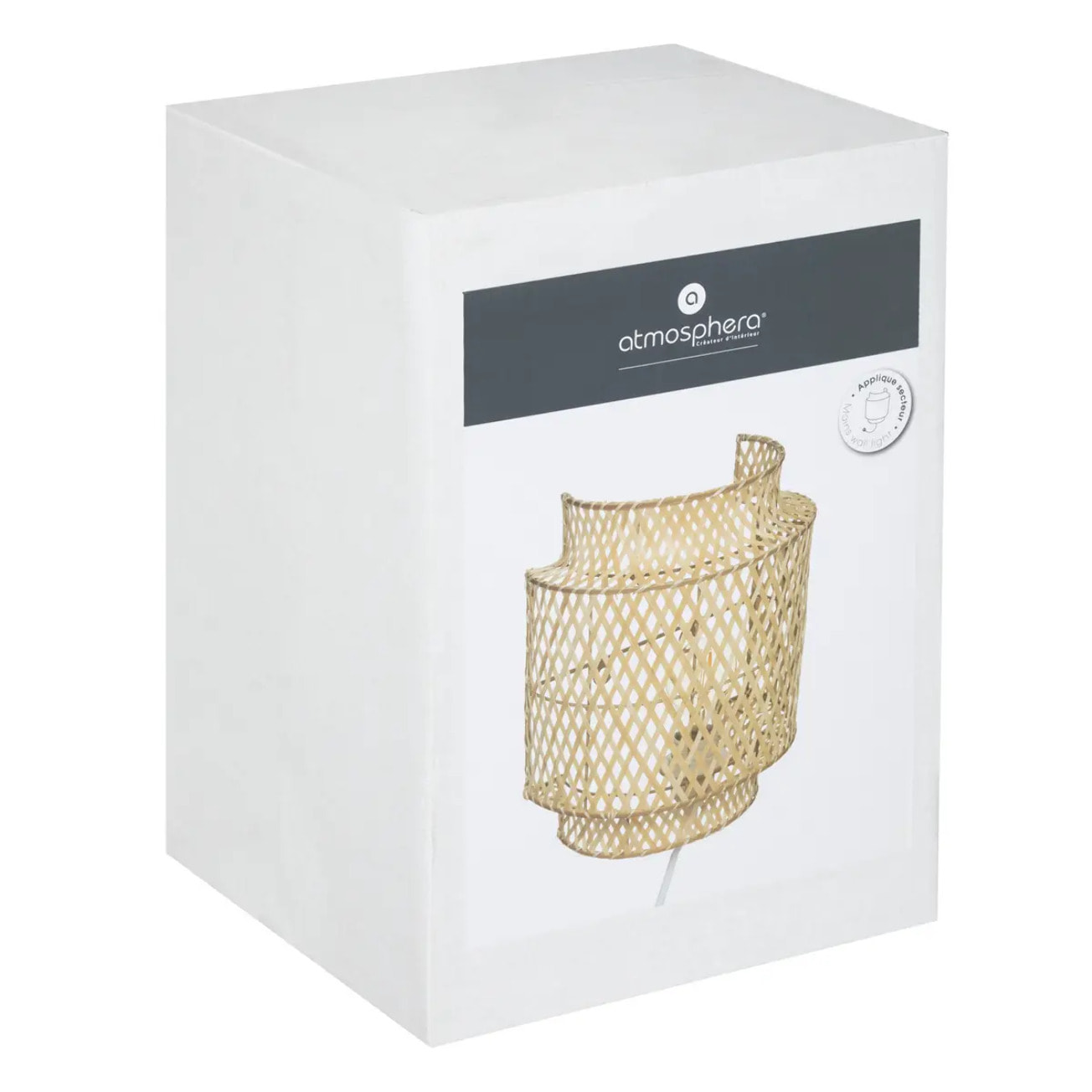Applique murale "Liby" bambou D23cm