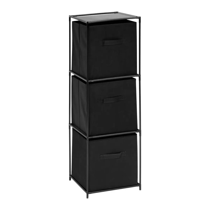 Etagère 3 niveaux Mix'n Modul noir