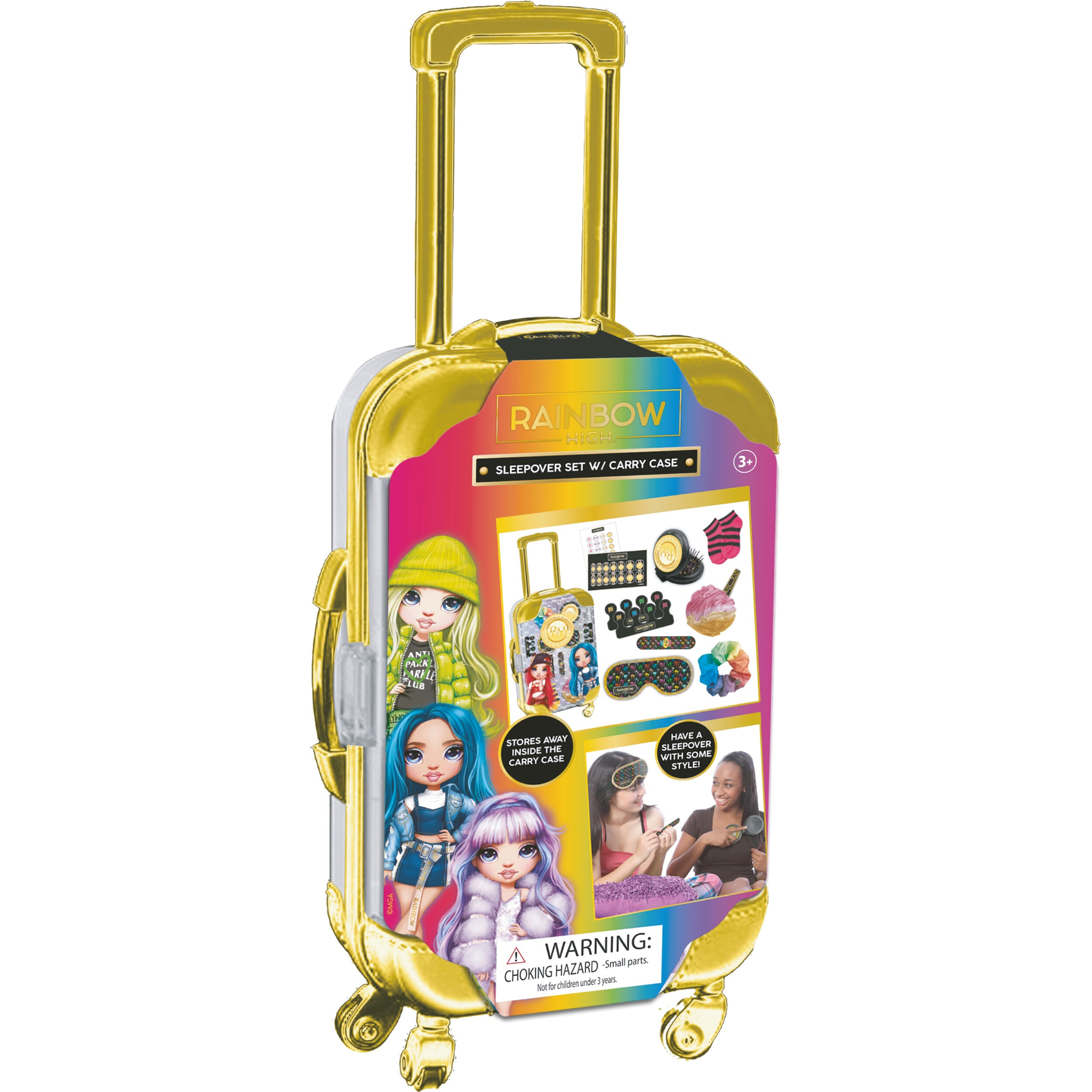 TROLLEY FIESTA DE PIJAMAS RAINBOW HIGH