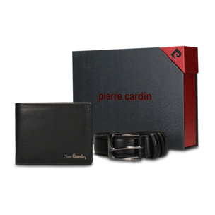 Set portafoglio e cintura uomo vera pelle - Silvano Prime