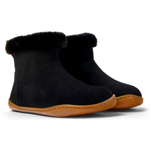 CAMPER Peu Cami - Botines Infantil Negro