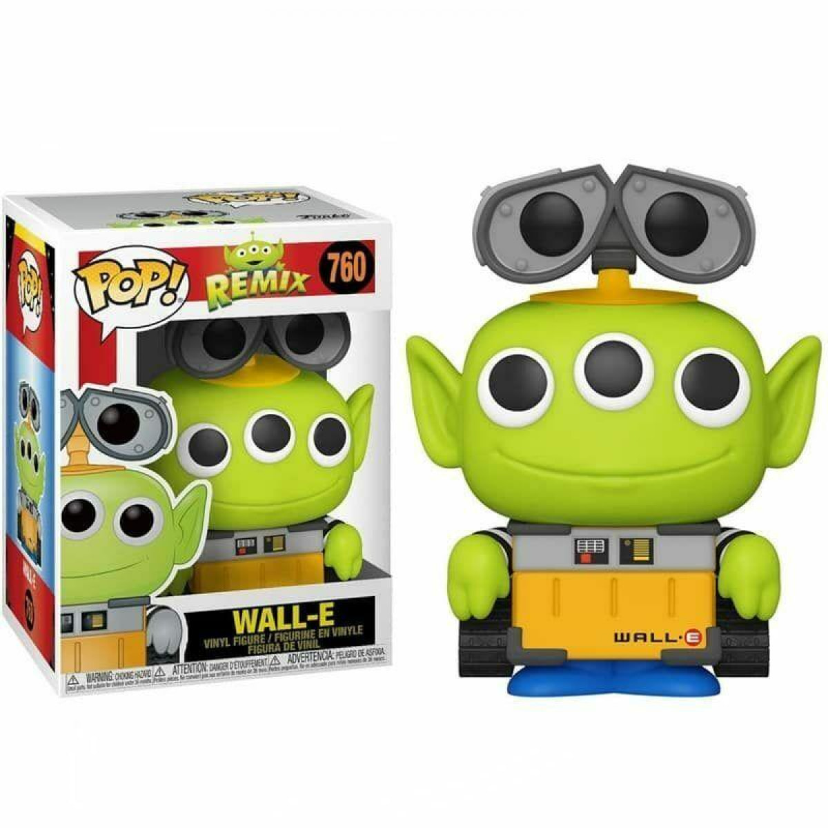 Disney Pixar Remix Funko POP Animazione Vinile Figura Alieno come Wall-e 9 cm