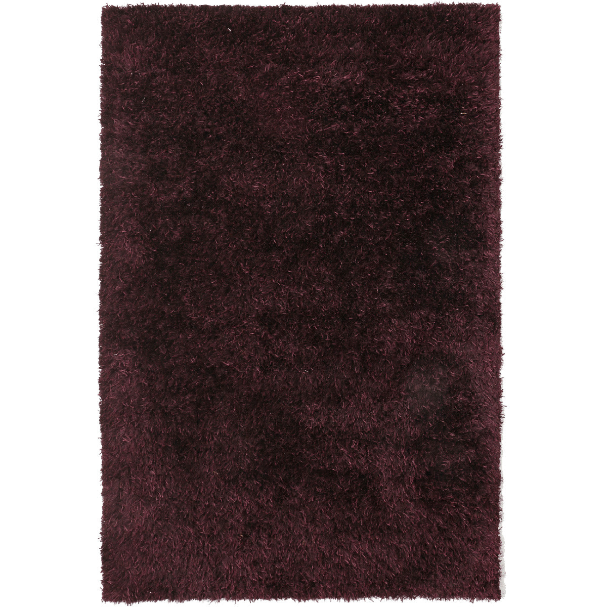 Tapis fait main Shaggy longues mèches Hago, 45 mm